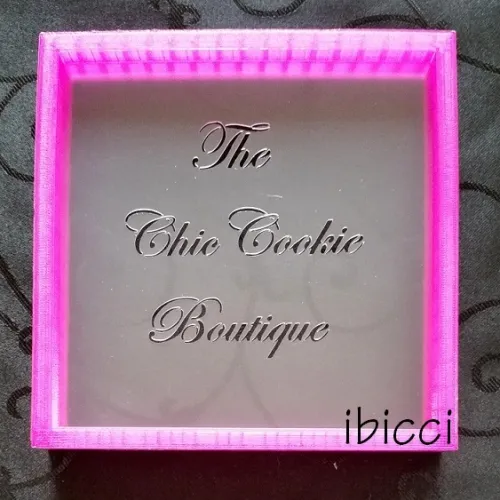 The Chic Cookie Boutique custom stencil